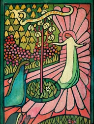Noli Me Tangere (huile sur carton)