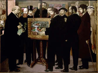 Hommage à Cézanne - Huile sur toile