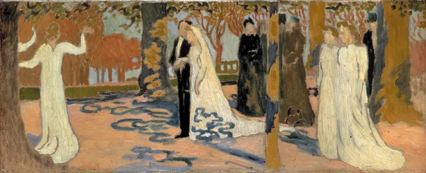 Procession de mariage, vers 1892-1893