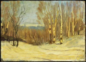 Hiver près de Montréal, vers 1896