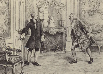 Illustration pour le Livre VII des Confessions de Jean-Jacques Rousseau