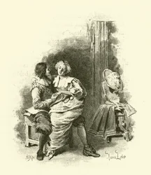 Illustration pour Les Trois Mousquetaires