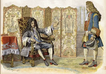 En 1712, Louis XIV appelé Le Roi-Soleil (Louis le Grand)