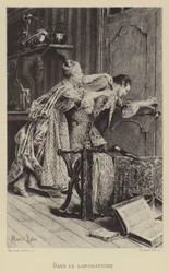 Dans le laboratoire