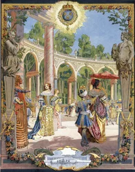 Le roi Louis XIV connu sous le nom de Le Roi-Soleil (Louis le Grand)