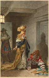 Madeleine Bejart dans Psyche (illustration)