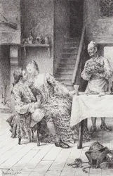 Scène de Manon Lescaut