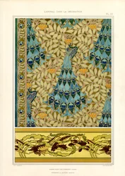 Paons et poissons dans l