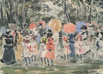 Dans le parc