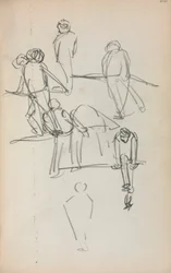 Carnet de croquis italien : Figures (page 200)