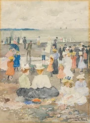 Sur la plage