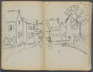 Sketchbook- The Granite Shore Hotel, Rockport, page 004  5 : Scène de rue