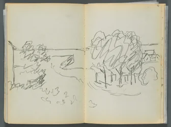 Sketchbook- The Granite Shore Hotel, Rockport, page 072  73 : Vue de la ville