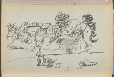 Sketchbook- The Granite Shore Hotel, Rockport, page 168 : Maisons