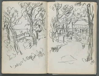 Carnet de croquis, The Dells, N° 127, page 004 5 : Paysage