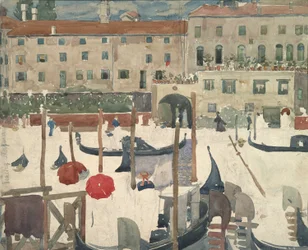 Le Quai, Venise (recto) ; Venetia Marina (verso)