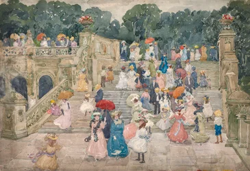 Le pont de la terrasse, Central Park