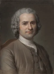 Portrait de Jean-Jacques Rousseau 1712-1778