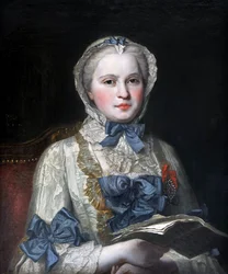 Portrait de la princesse Maria Josepha de Saxe 1731-1767
