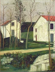 Ravin de Presles (huile sur toile)