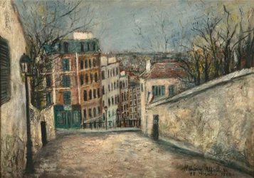 Rue Du Mont-Cenis (Mont Cenis) In Montmartre