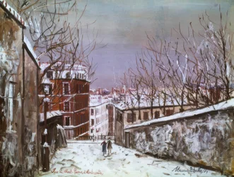 Rue du Mont-Cenis à Montmartre