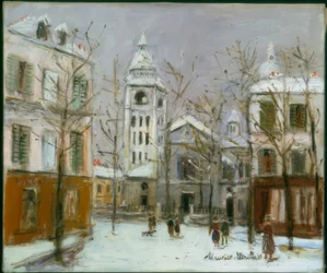 Rue du Mont-Cenis, à Montmartre