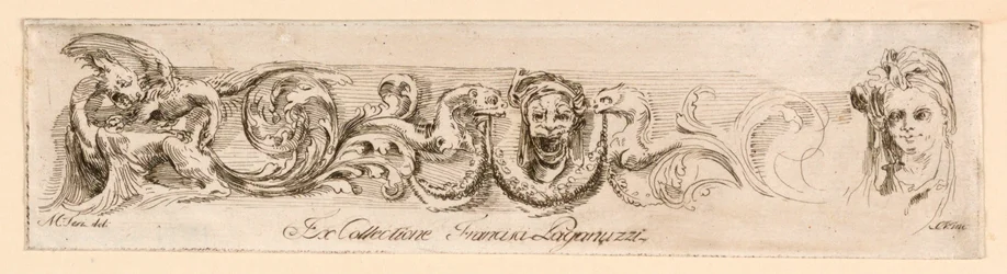 Frise et masques