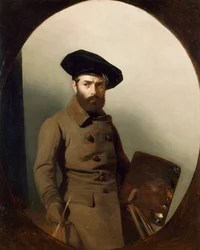 Portrait du peintre Carlo Bellosio
