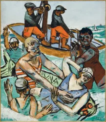 Bain en août