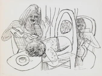Je ne veux pas manger ma soupe, planche 6 du portfolio « Jour et Rêve »