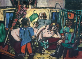 Dans la roulotte des artistes