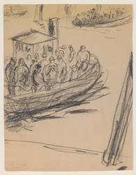 Longboat avec les dockers