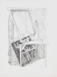 Miroir magique, planche 13 du portfolio « Jour et Rêve »