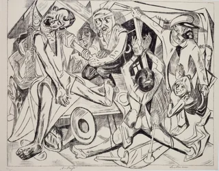 Malepatrus, par Max Beckmann (1884-1950)
