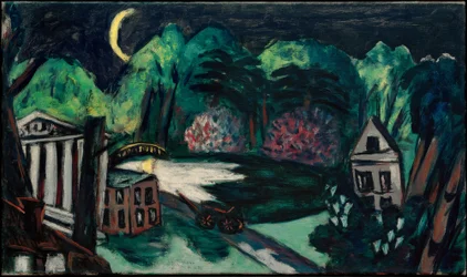 Parc nocturne. Baden-Baden