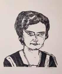 Portrait de Frau HM (Naila)
