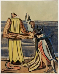 Roi des Serpents et Fiancée du Cerf-Volant