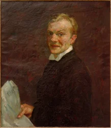 Autoportrait (riant)