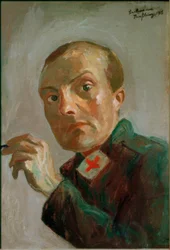 Autoportrait en infirmier