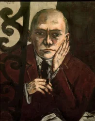 Autoportrait dans le bar