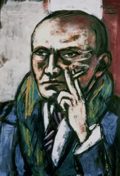 Autoportrait avec cigarette