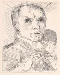 Autoportrait au stylet