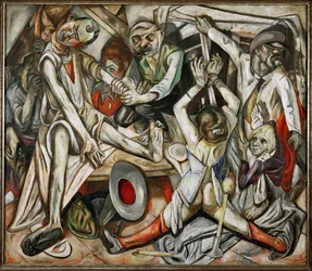 La nuit (huile sur toile)