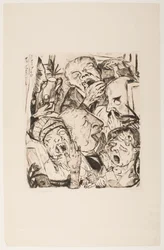Les Bâilleurs, planche 7 du portfolio "Visages"