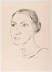 Femme au collier (Mme Parcus)