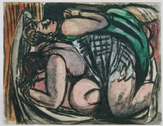 Deux femmes allongées