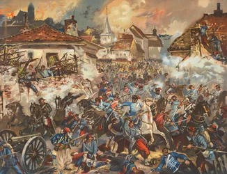 Les troupes allemandes s