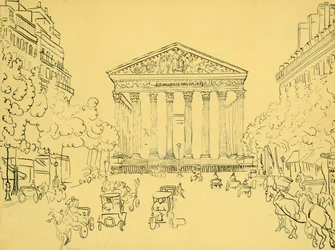 La Rue Royale, vers 1900-1944