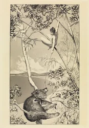 Ours et elfe (Intermezzi, opus IV, feuille 1)